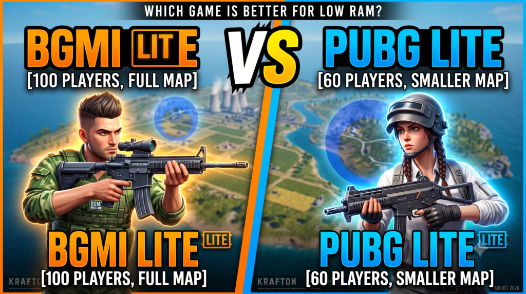 BGMI Lite Vs Pubg Lite